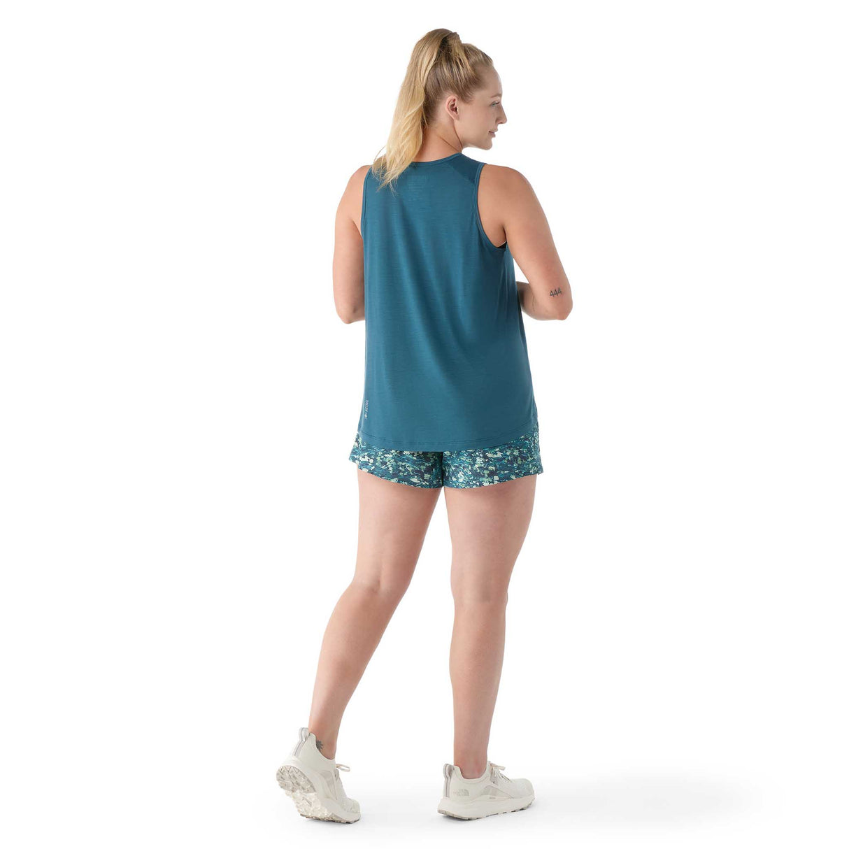 Smartwool camisole Active Ultralite femme dos -Bleu crépuscule