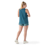 Smartwool camisole Active Ultralite femme dos -Bleu crépuscule