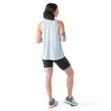 Smartwool camisole Active Ultralite femme dos - ciel hivernal