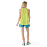 Smartwool camisole Active Ultralite femme dos - jus de lime