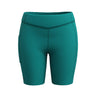 Smartwool short de sport cycliste femme - vert émeraude