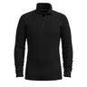 Smartwool Haut de base à demi-zip Classic Thermal Merino pour homme - Noir