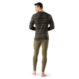 Chandail de base Smartwool Classic Thermal Merino pour homme - Mousse D'Hiver Sommet de l'Âme
