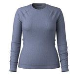 Smartwool haut de base Classic Thermal Merino femme - Chiné bleu nuit tombante