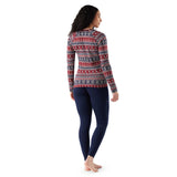 Smartwool haut de base Classic Thermal Merino femme - Après-Ski Cassis