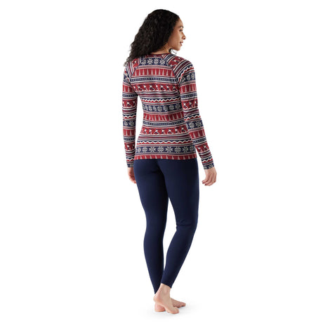 Smartwool haut de base Classic Thermal Merino femme - Après-Ski Cassis