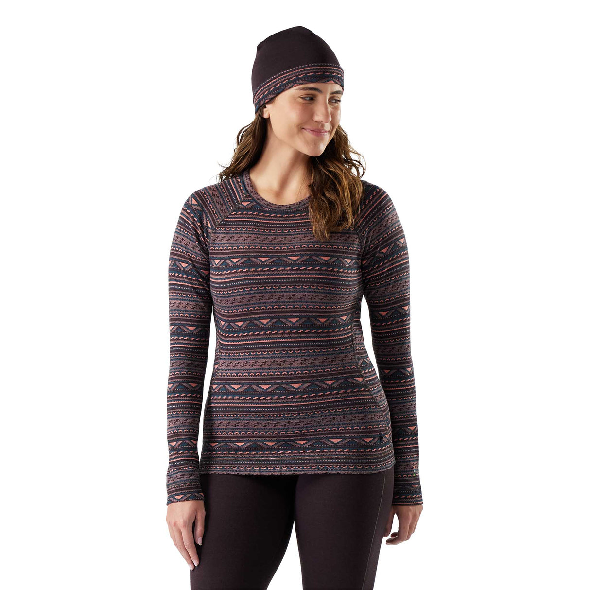Smartwool haut de base Classic Thermal Merino femme - Récif De Corail Sommet De L'Âme
