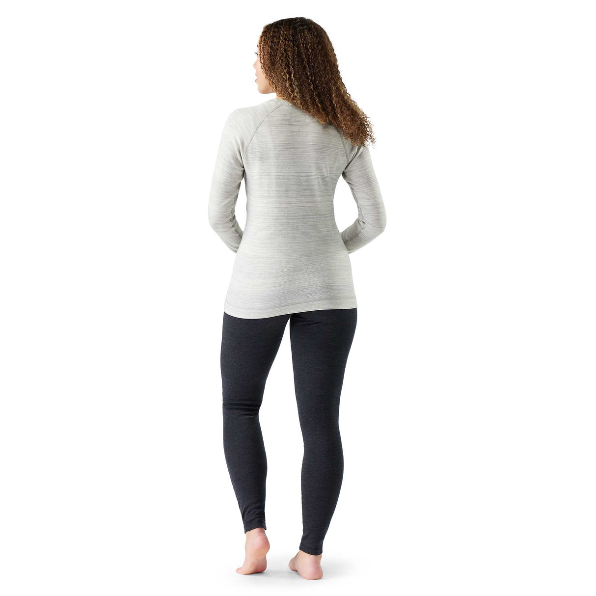 Smartwool haut de base Classic Thermal Merino femme - Dégradé Gris Pâle