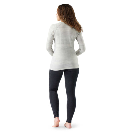 Smartwool haut de base Classic Thermal Merino femme - Dégradé Gris Pâle