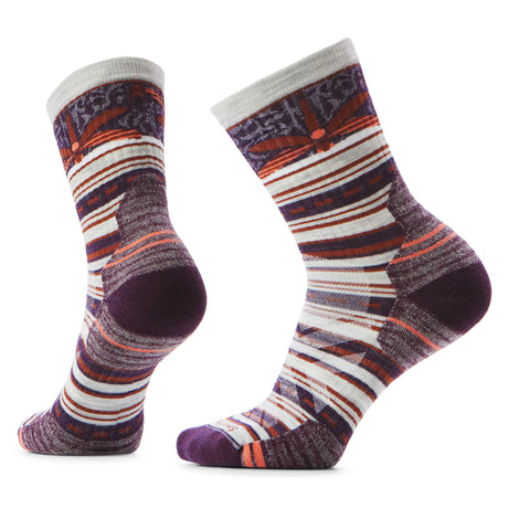 Smartwool mi-chaussettes de randonnée Dragon Stitch pour femme - Gris cendré