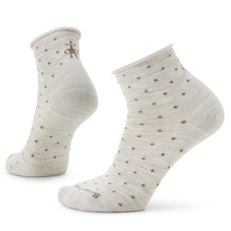 Smartwool Socquette de tous les jours Classic à pois pour femme - Gris cendré