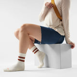 Smartwool chaussette rayée de tous les jours Athletic - Naturel
