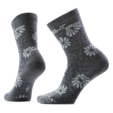 Smartwool Chaussette de tous les jours Floral pour femme - Gris mi-foncé