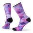 Smartwool chaussettes de sport Far Out à motif tie-dye unisexes - iris violet