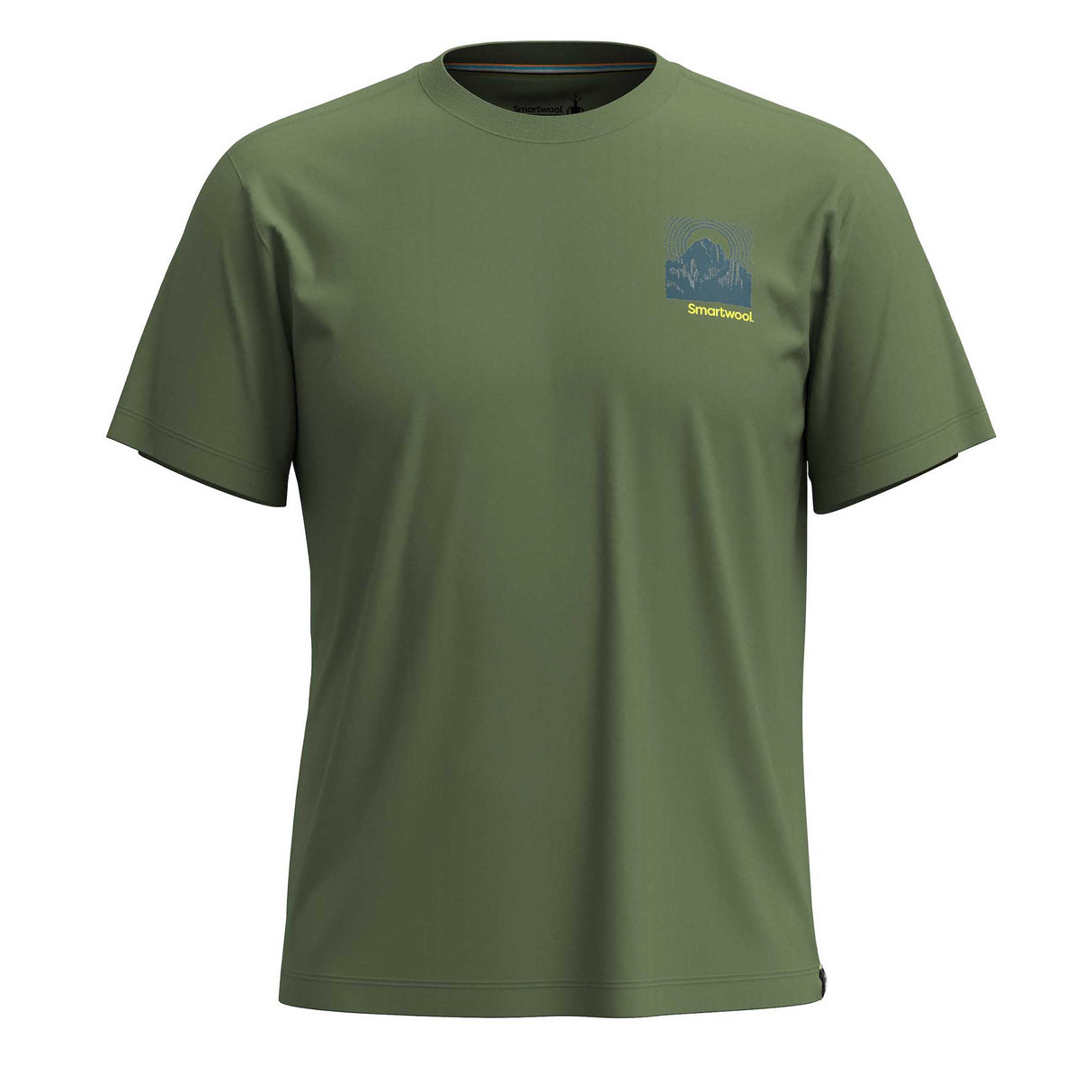 T-shirt imprimé Forest Finds Smartwool homme - Vert fougère