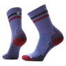 Smartwool chaussettes tube Hike Light Cushion à rayures femme - Bleu nuit tombante