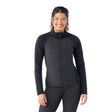 Smartwool Intraknit Active blouson noir pour femme - face