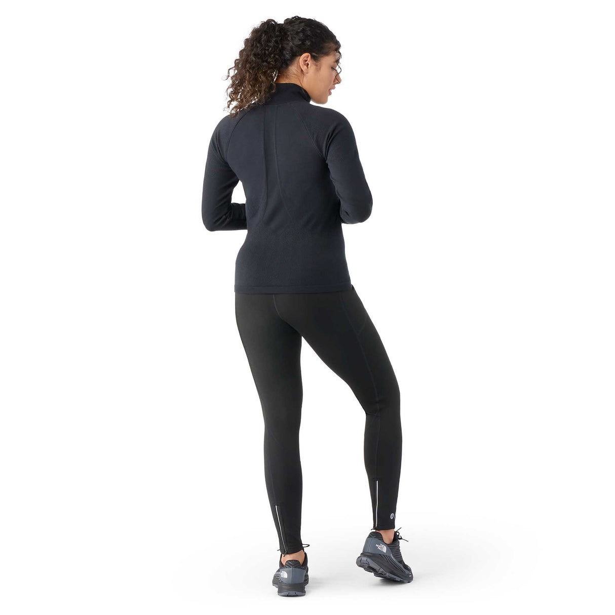 Smartwool Intraknit Active blouson noir pour femme - dos