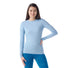 Smartwool Intraknit Merino 200 chandail baselayer live - bleu serein / blanc