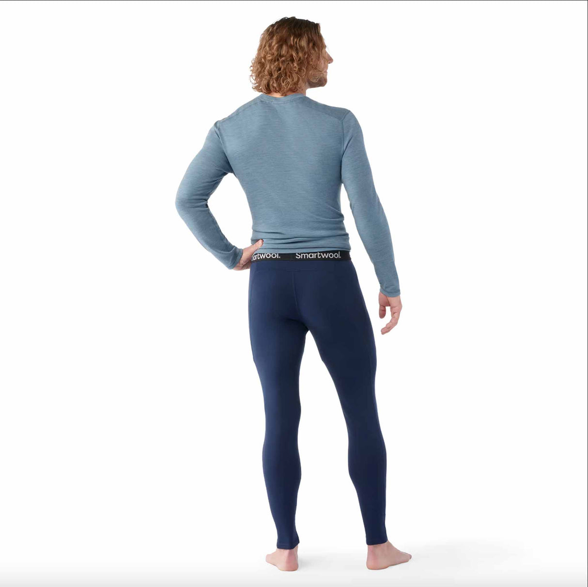 Smartwool Merino 250 Baselayer Bottom legging de base marin homme dos