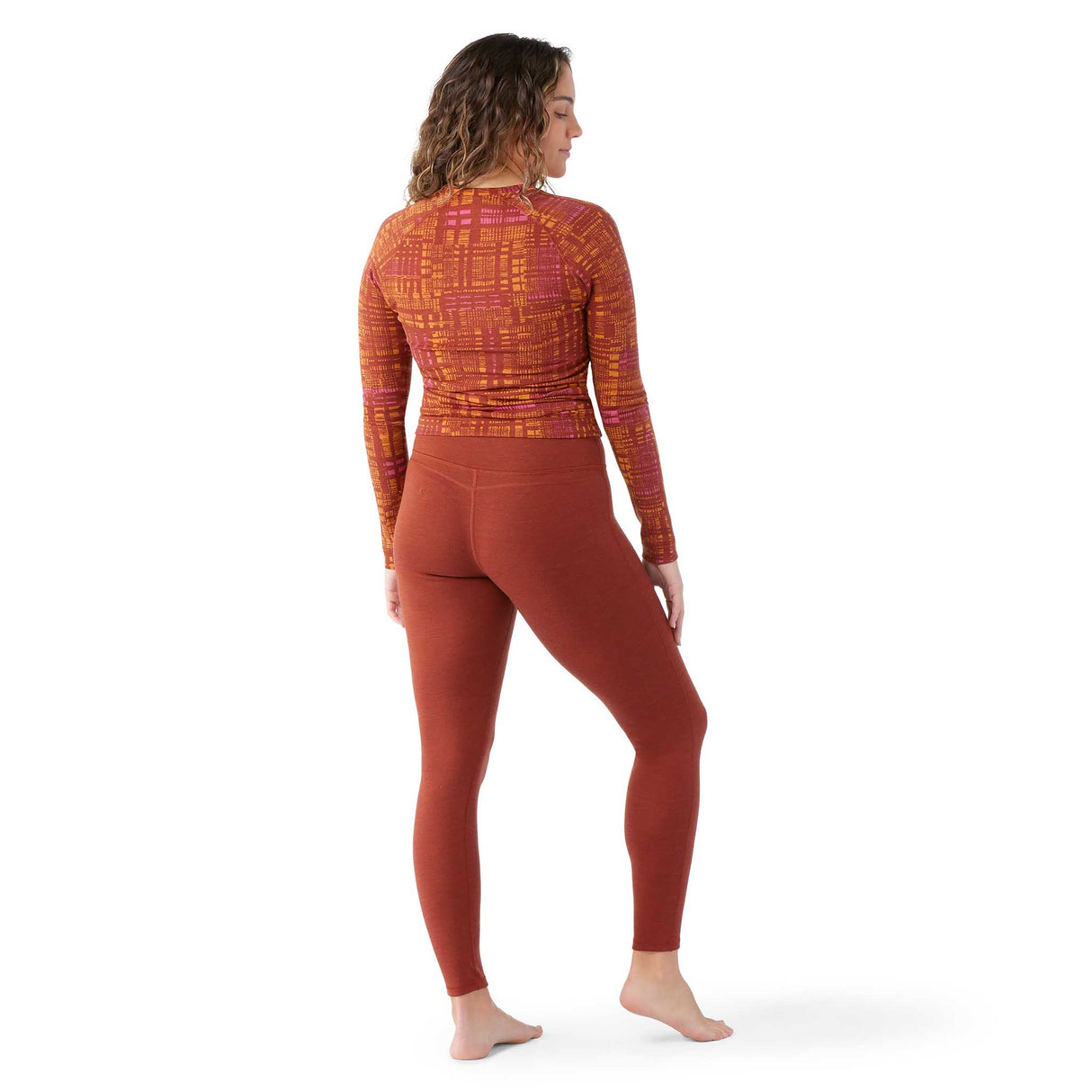 Smartwool Merino 250 pantalon base layer femme dos- pacane / brun chiné