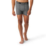 Smartwool caleçon boxeur en laine mérinos pour hommes - Chiné gris mi-foncé