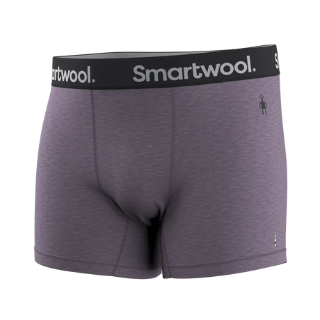 Smartwool caleçon boxeur en laine mérinos pour hommes - Chiné violet tempête