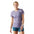 Smartwool T-shirt Merino col rond pour femme - Violet tempête des montagnes