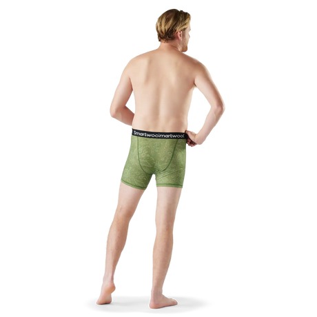 Smartwool Smartwool caleçon boxeur imprimé Merino pour hommes - Floral fougère festive