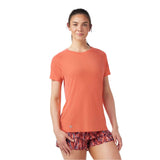 Smartwool Merino Sport 120 T-shirt à manches courtes femme face - Barrière de corail