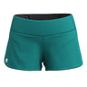 Smartwool Merino Sport Lined short doublé de course femme - vert émeraude