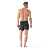 Smartwool caleçon boxeur imprimé Merino pour hommes - Noir à motif Gone Camping