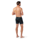 Smartwool caleçon boxeur imprimé Merino pour hommes dos- Montagne leu crépuscule