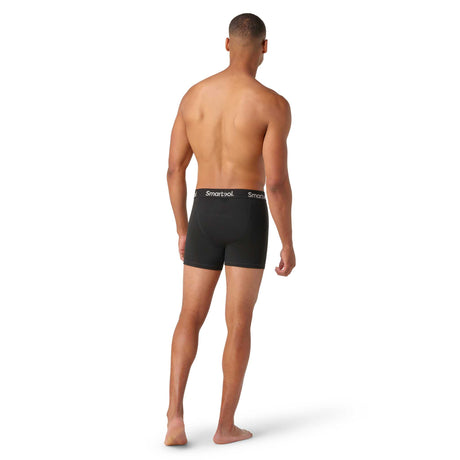 Smartwool caleçon boxeur en laine mérinos pour hommes - Noir