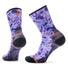 Smartwool chaussettes de randonnée à imprimé floral pour femme - Iris violet