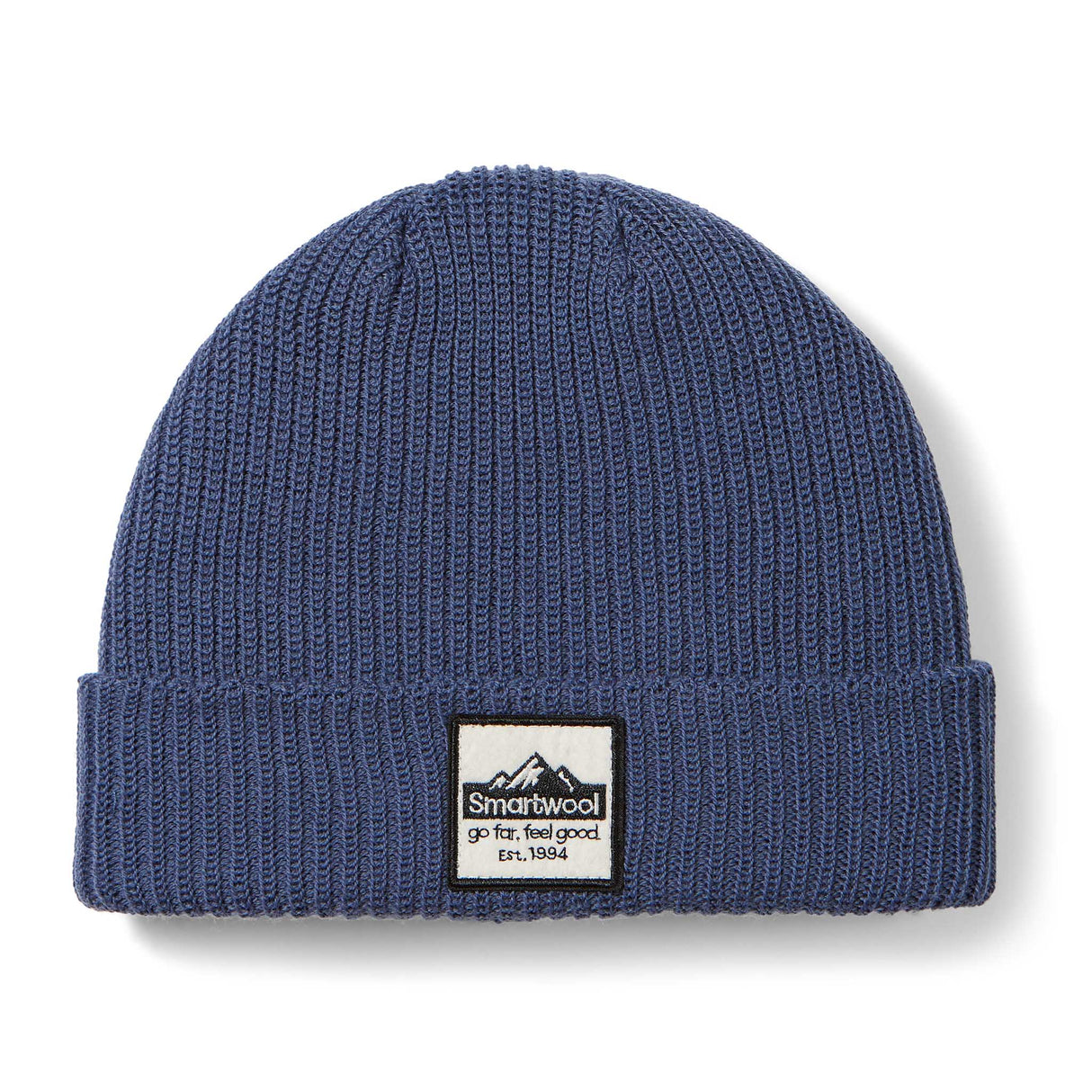 Tuque de style beanie à écusson Smartwool unisexe - Bleu nuit tombante