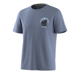 Smartwool t-shirt imprimé Lunar Bear Active pour homme - Bleu nuit tombante