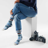 Smartwool chaussette de tous les jours ReGarita - Bleu Serein
