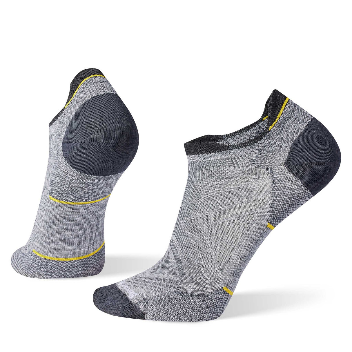 Smartwool Run Zero Cushion chaussettes basses homme - gris pâle