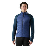 Smartwool manteau hybride Smartloft pour homme - Bleu nuit tombante