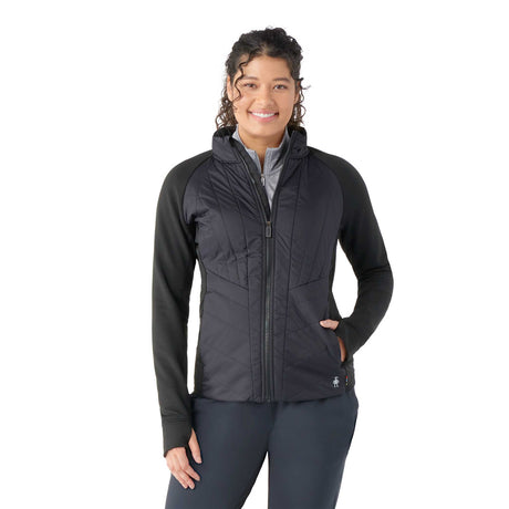 Smartwool Smartloft Jacket manteau pour femme - noir - face