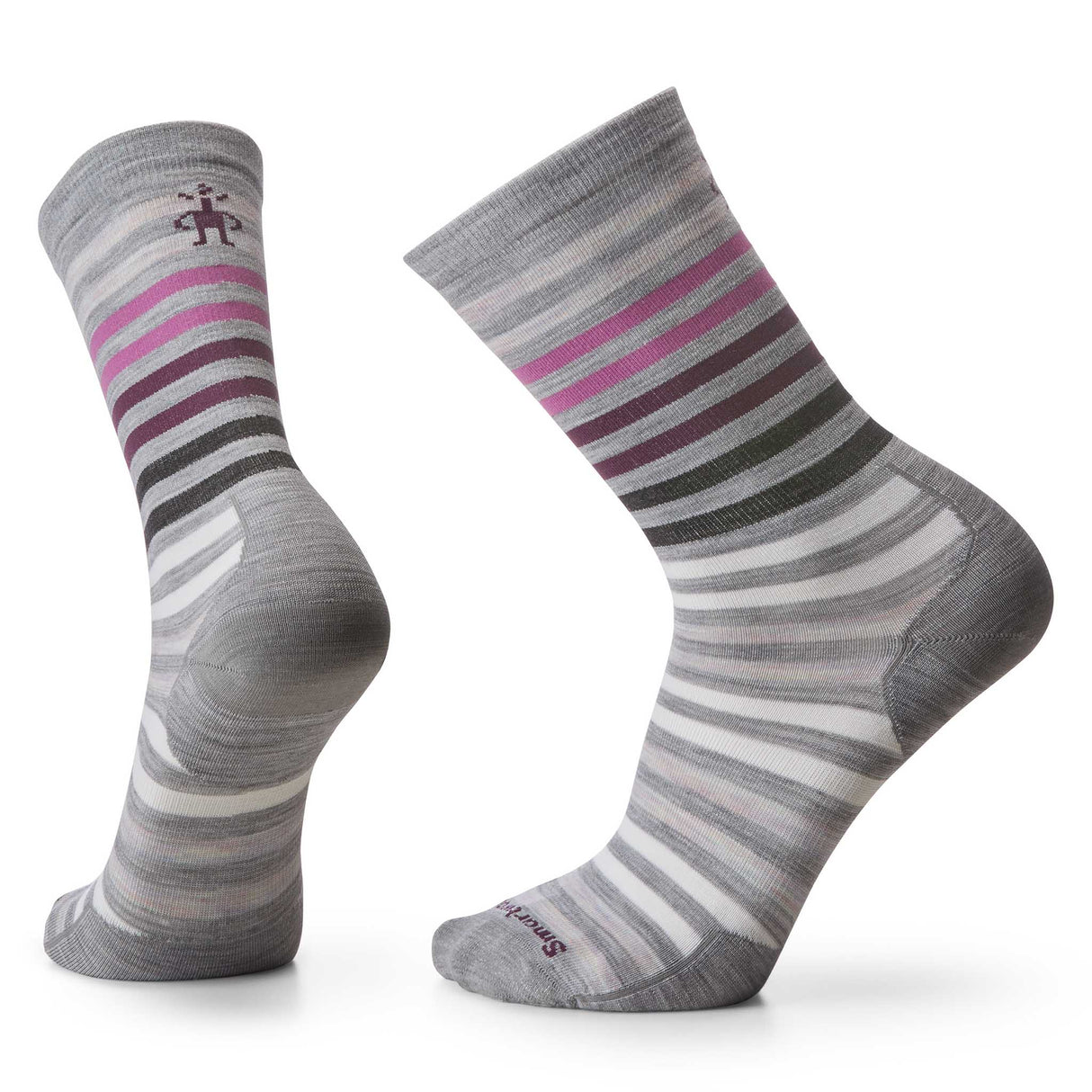 Smartwool chaussette de tous les jours Spruce Street pour homme - Gris pâle