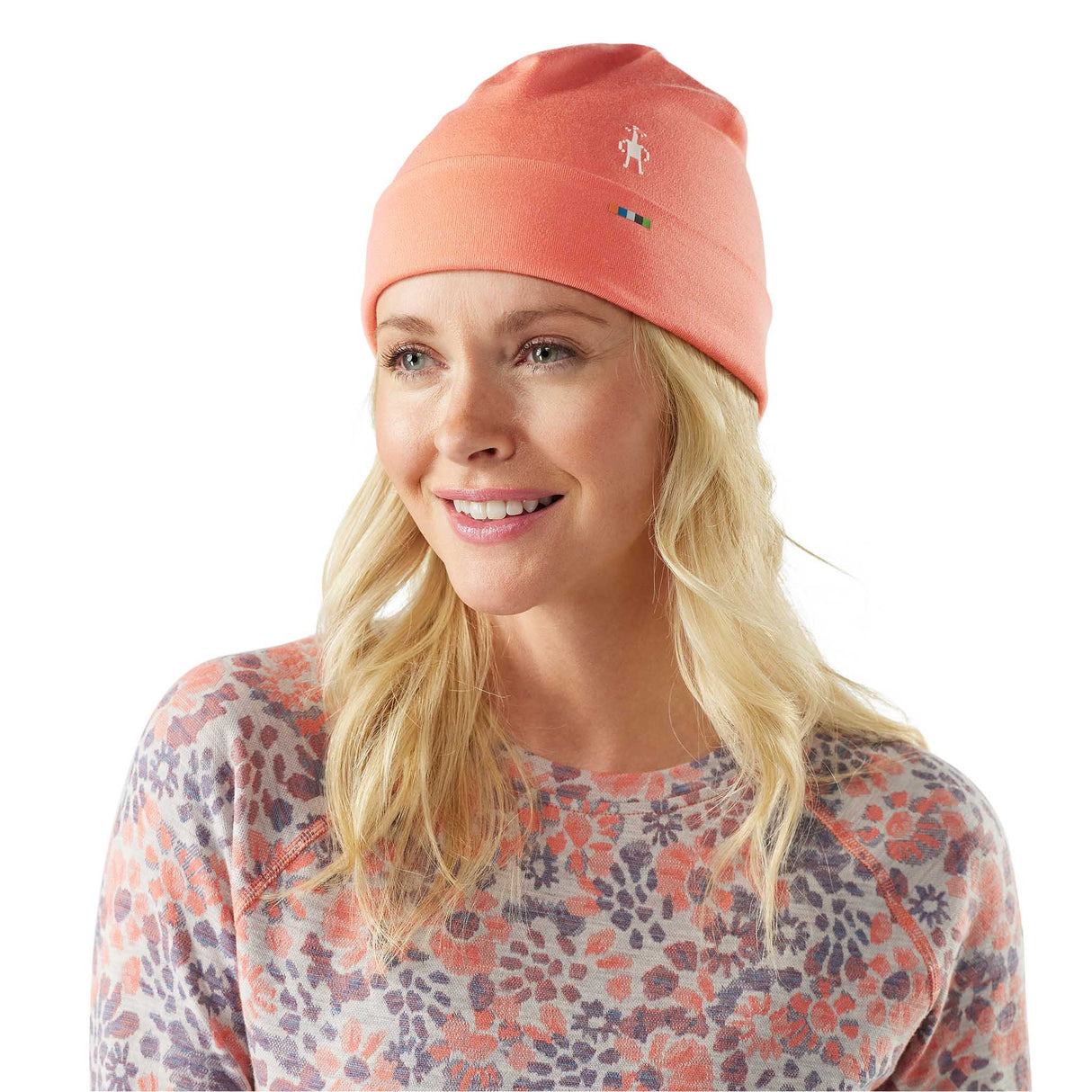 Smartwool Merino Thermal Reversible Cuffed Beanie tuque unisexe - Récif de corail
