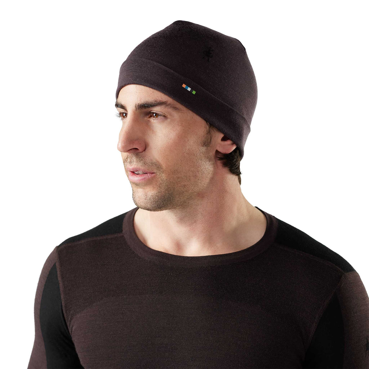 Smartwool Merino Thermal Reversible Cuffed Beanie tuque unisexe - Vison Chiné