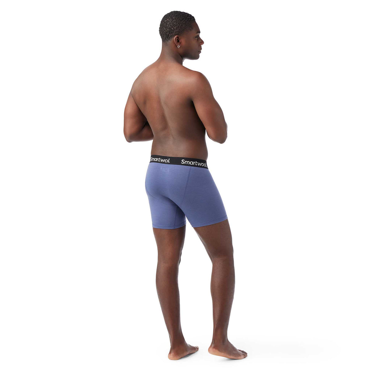 Smartwool caleçon boxeur Merino de tous les jours homme dos - Bleu nuit tombante