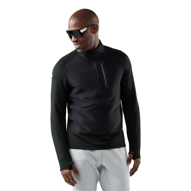 Smartwool Smartwool Haut coupe-vent Active Fleece à demi-zip pour homme