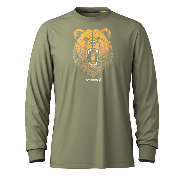 Smartwool Smartwool haut à manches longues Geometric Bear pour homme