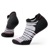 Smartwool Smartwool socquette de course matelassée à rayures femme
