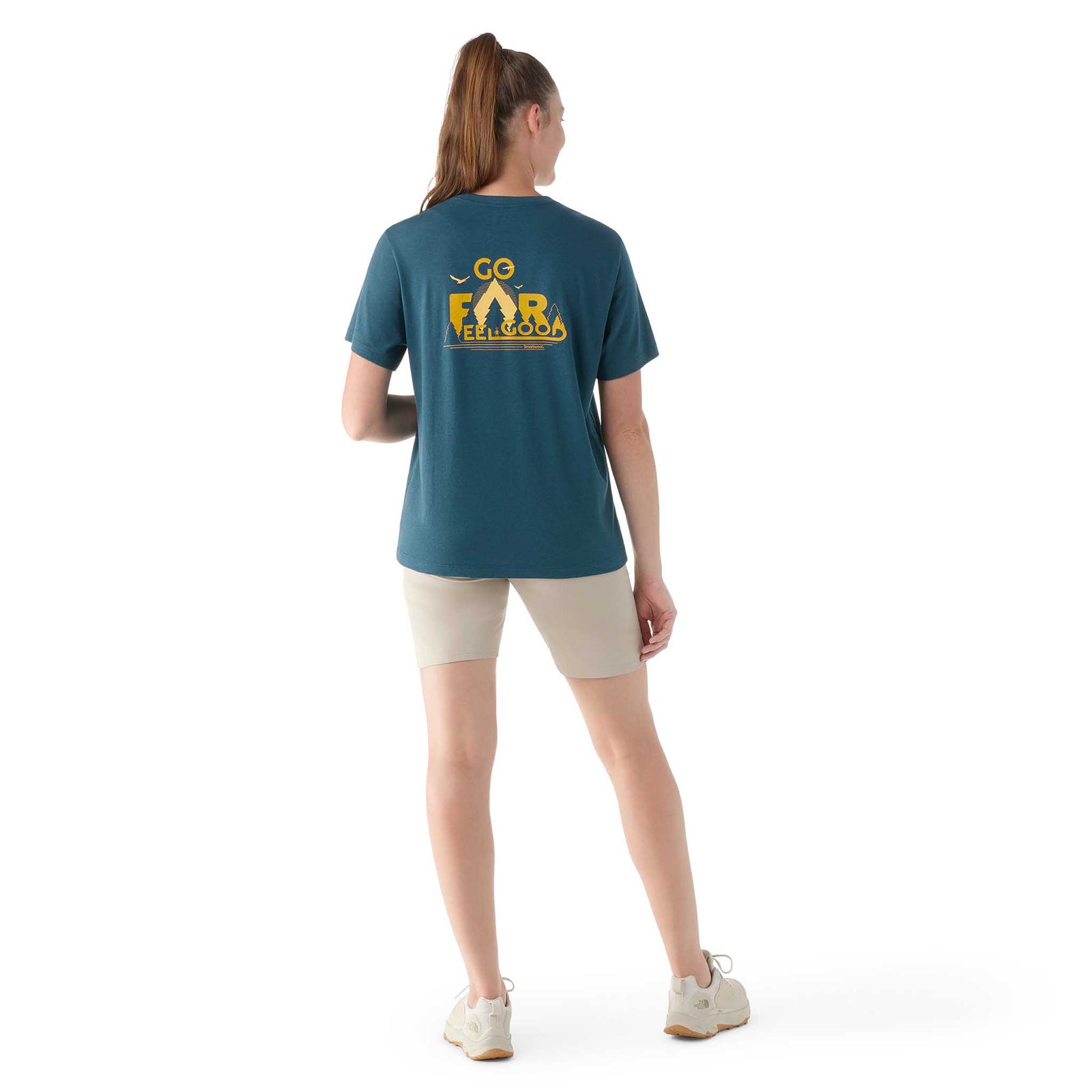 Smartwool T-shirt Smartwool à imprimé Go Far, Feel Good pour homme