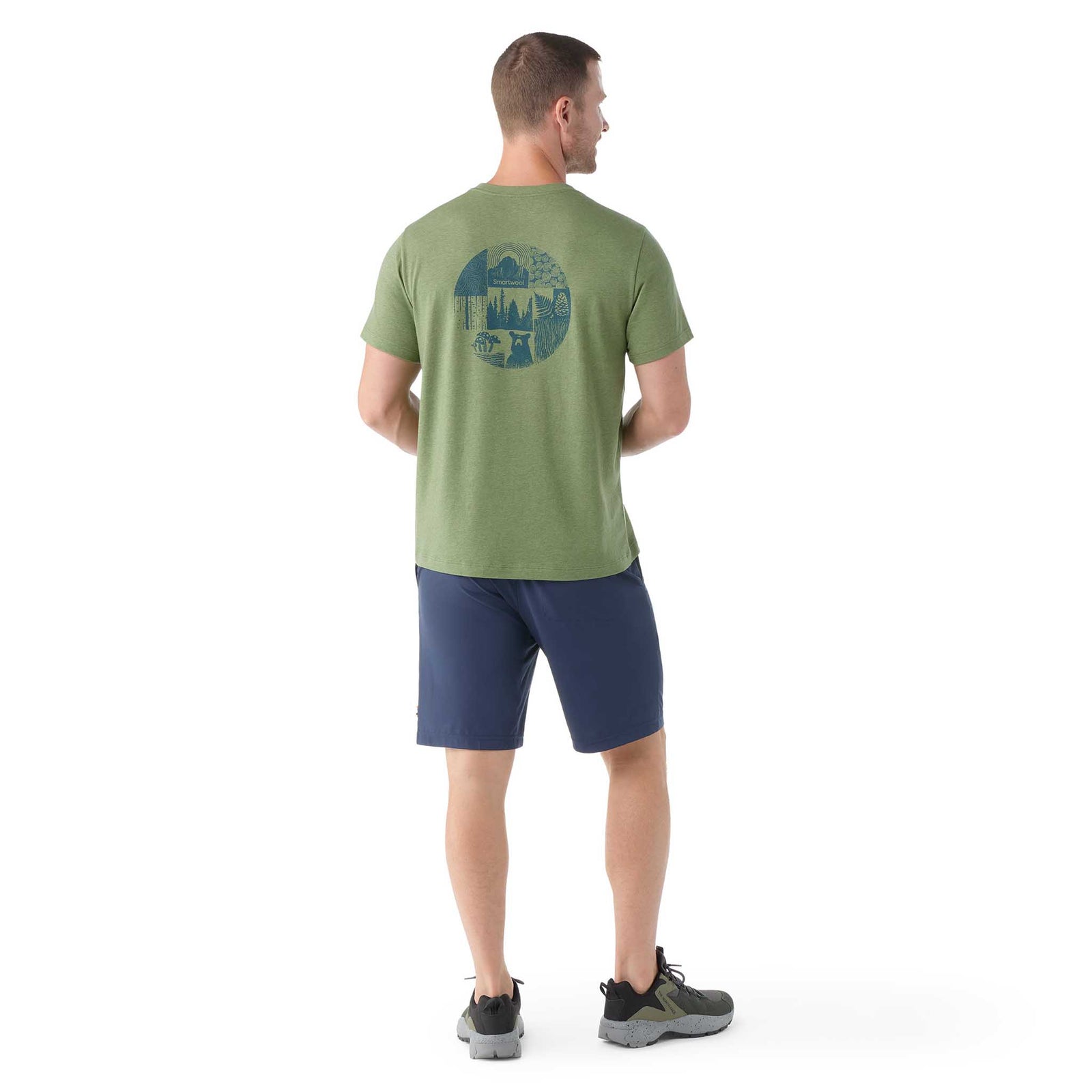 Smartwool T-shirt imprimé Forest Finds Smartwool pour homme